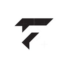 the letter t is made up of arrows and letters that appear to be pointing in different directions