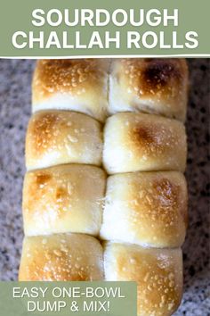 this is an easy recipe for soupdough chalabah rolls