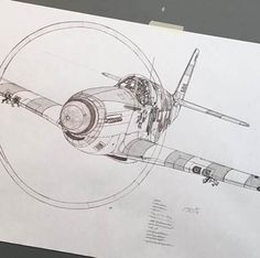 a drawing of an airplane in the middle of it's flight plan, with its wheels down