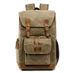 Waterproof Canvas Camera Bag For DSLR & Mirrorless Cameras Photo Backpack, Backpack Photography, Dslr Photography Tips, Photography Bags, Camera Dslr, Camera Backpack, Banda Aceh, Nikon Dslr, Photography Gear