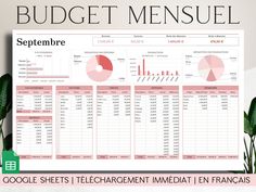 the budget mensuel spreadsheet for google sheets