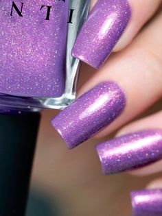 Fingernails Designs, Fake Gel Nails, Southwest Sunset, Sparkling Nails, Fantastic Nails, Light Purple Nails, Nail Swatches, Quinceanera Planning, Polished Nails