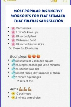 the most popular distinctive workouts for flat stomachs that fulfill satisfaction in this app