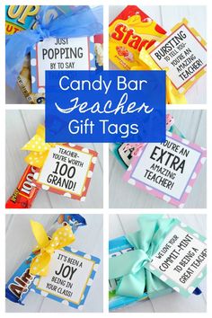 candy bar cracker gift tags with text overlay