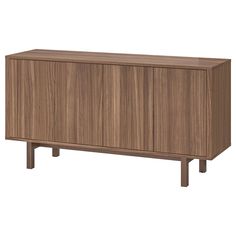 the sideboard is made out of wood