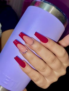 Nagellack Trends, Work Nails, Classy Acrylic Nails, Acrylic Nails Coffin Pink, Long Square Acrylic Nails, Acrylic Nails Coffin Short, Short Acrylic Nails Designs, Xmas Nails