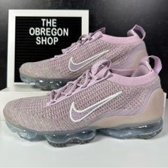 Up For Sale Is A New Pair Of Nike Air Vapormax 2021 Flyknit Fk Light Arctic Pink Womens Running Shoes Size 9 Purple. Price Is Firm. If Opting For Shipping, I Will Ship Same Business Day For A Fast Arrival Time. I Do Ship Priority Mail And The Item Should Arrive Within 1-3 Business Days. Please Review Photos And Reach Out With Additional Questions. Thanks For Looking! Casual Lavender Synthetic Sneakers, Lavender Casual Synthetic Sneakers, Lavender Synthetic Casual Sneakers, Casual Purple Mesh Running Shoes, Purple Mesh Running Shoes With Round Toe, Purple Mesh Running Shoes, Casual Purple Synthetic Running Shoes, Casual Purple Running Shoes With Cushioned Footbed, Purple Sneakers With Air Max Cushioning For Spring