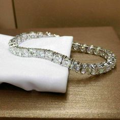 Diamond Party, Diamond Tennis Bracelet, Wedding Party Jewelry, Gold Bracelets, Bridal Bracelet, Round Moissanite, Tennis Bracelet Diamond, Diamond Bracelets, Lab Created Diamonds