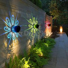 Description: Decorate your garden with these beautiful solar garden lights, they cast an exquisite flower pattern and create an artistic and romantic atmosphere. Main Features: Solar powered Perfect for fence, wall, posts Made of ABS material IP67 grading waterproof design Auto turn on at night and off during the day Note: Please set the on/off switch in the on position before the first time use Specification: Product Size 8 x 7.5 x 7.5 cm / 3.1 x 2.9 x 2.9 inches Package Component 2 x Lamp Solar Yard Lights, Tiles Art, Fence Wall, Garden Idea, Yard Lights, Electrical Projects, Backyard Lighting, Lampe Decoration, Garden Lights