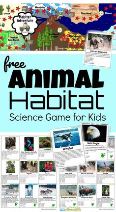 the animal habitat science game for kids