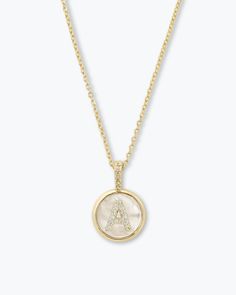 Wear it your way. Like the larger Love Letters, our Baby Love Letters Medallion Necklace combines some of our favorite features— mother of pearl + pavé simulated diamond initials = We're OBSESSED — and proves good things come in small packages. DETAILS: Pendant Necklace Adjustable Length: 16” to 19” Pendant Size: 12mm Lobster Clasp Closure SKU: N6354 MATERIALS: 18k Gold Plated Over Brass Mother of Pearl & Pavé Simulated Diamonds Melinda Maria Jewelry, Melinda Maria, Pearl Necklace Earrings, Medallion Necklace, Love Letters, Baby Love, Chain Bracelet, Silver Necklaces, Body Jewelry