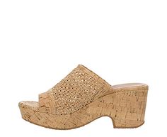 Baretraps Bethie Women s Wedge Sandal Dare to spring for new cute Bethie women s wedge Sandal from Baretraps this spring. Featuring a natural cork, elastic & synthetic upper with a toe loop for a secure fit, this Sandal has a breezy latticework design that ups the style factor. The comfort insole cushions your steps while the stable 3 heel includes a 1 platform. Cork/synthetic upper Slip-On Toe loop Cushioned insole3 wedge heel Cork Wedge Heel Sandals For Summer, Cork Wedge Sandals For Summer, Summer Cork Wedge Sandals, Spring Beach Wedge Sandals With Cork Material, Spring Cork Wedge Sandals With Round Toe, Beige Wedge Heel Clogs For Spring, Spring Beach Cork Wedge Sandals, Comfortable Natural Wedge Sandals For Spring, Comfortable Natural Color Wedge Sandals For Spring