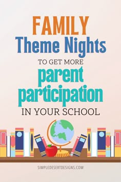 parent involvement ideas School Family Night Ideas, School Event Themes, Parent Engagement Activities, Parent Engagement Ideas, Parent Involvement Activities, Pta Themes, School Event Ideas, Pta Membership Drive