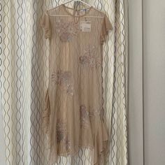 Never Worn Sheer Zara Dress With Flowers. Nwt Bust Approx 17” Waist Area Approx 18” Zara Sheer Midi Dress For Spring, Sheer Short Sleeve Midi Dress For Spring, Zara Sheer Spring Dresses, Zara Sheer Dress For Spring, Zara Short Sleeve Midi Cocktail Dress, Sheer Zara Dresses For Spring, Dress With Flowers, Zara Dress, Sheer Dress