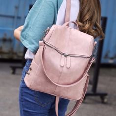 Super On Trend, Blush Back Pack. Mini Backpack Vegan Leather. No Trade Price Fiem Chic Pink Backpack With Adjustable Strap, Blush Bag With Zipper For Daily Use, Versatile Pink Softback Bag, Chic Pink Backpack For On-the-go, Chic Everyday Pink Backpack, Feminine Pink Bag For On-the-go, Trendy Blush Shoulder Bag For Travel, Trendy Blush Everyday Bag, Chic Large Capacity Backpack