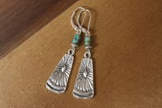 Bohemian Dangle Jewelry Stamped 925, Bohemian Turquoise Earrings Stamped 925, Boho Silver Earrings, Dangle Earrings Boho, Turquoise Earrings Dangle, Turquoise Boho, Boho Green, Jewelry Stone, Earrings Bohemian