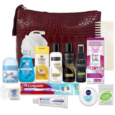 PRICES MAY VARY. TSA Compliant Includes popular national brand grooming, hygiene, and oral care products ALSO IDEAL FOR: holiday gift and stocking stuffers, birthday gifts, the health club, busy college students, summer sleep away camp, and Mother's Day Tresemme Conditioner, Olay Body Wash, Bathing Essentials, Secret Deodorant, Tresemme Shampoo, Crest Toothpaste, Oral Care Products, Scalp Brushing, Spa Therapy