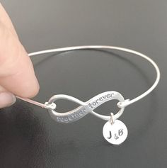 Law Women, Valentines Gift Idea, Women Together, Silver Infinity Bracelets, Bracelet Valentines, Infinity Charm, Anniversary Gift For Wife, Infinity Jewelry, Forever Jewelry