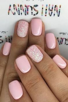 Ombre Nail Design, Unghie Sfumate, Makeup Nails Designs, Short Nails Art, Cute Gel Nails, Her Nails, Easter Nails, Short Acrylic Nails Designs, Dipped Nails