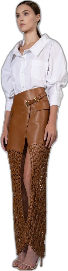 Luxury Leather Mini Skirt, Chic Office Skirt With Belt Detail, Chic Fitted Skirt With Belt, Fall Asymmetrical Skirt With Belt Loops, Chic High Waist Mini Skirt With Belt, Chic Office Mini Skirt With Belt Loops, Fall Skirt With Belt Detail, Chic Pencil Skirt With Belt Loops, Chic Office Skirt With Belt Loops