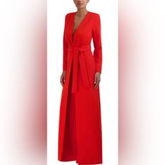 BCBGMaxAzria | Pants & Jumpsuits | Bcbg Long Sleeve Wide Leg Jumpsuit | Poshmark Elegant Red Pantsuit For Spring, Elegant Red Spring Pantsuit, Chic Formal Floor-length Jumpsuits And Rompers, Red Elegant Long Sleeve Pantsuit, Elegant Red Long Sleeve Pantsuit, Red Long Sleeve Pantsuit For Party, Elegant Red Jumpsuits And Rompers For Date Night, Red Long Sleeve Formal Jumpsuit And Romper, Formal Red Long Sleeve Jumpsuits And Rompers