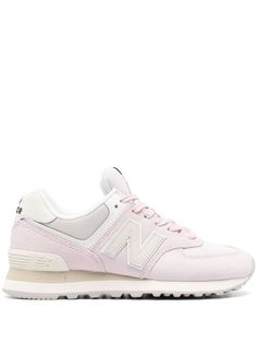 Find NEW BALANCE 574 Sneakers on Editorialist. light pink suede panelling mesh panelling front lace-up fastening contrasting branded heel counter logo patch at the tongue logo patch to the side round toe branded insole rubber sole Light Pink New Balance Shoes, New Balance Shoes Pink, New Balance 547, Cute New Balance Shoes, New Balance 574 Pink, New Balance 574 Sneakers, Pink New Balance, Light Pink Shoes, School Sneakers