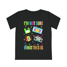 Looking for a way to add some 80s nostalgia to your wardrobe? Look no further than these i am not sure what this is kid 70s 80s 90s t-shirts! These files are perfect for adding a touch of retro style to any outfit. Whether you're dressing up for a night out or just wanting to bring some extra fun to your everyday look, these files will have you looking like a true 1980s icon in no time. Plus, they make great templates for creating your own unique t-shirts and other accessories. So don't wait any 80s Nostalgia, 90s Kids, Unique Tshirts, Kids Tops, Vintage Tshirts, Everyday Look, Retro Style, Funny Tshirts, Retro Fashion