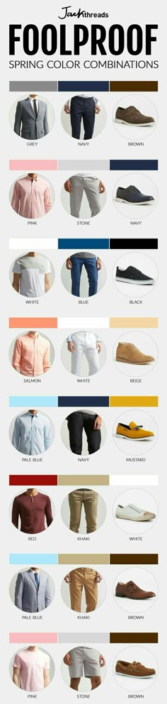 ComBi Mode Tips, Spring Clothes, Mode Casual, Spring Color, Men Style Tips, Men's Footwear, Colour Combinations, Mens Fashion Summer