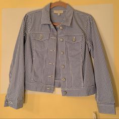 This Jacket Has 2 Front Side Pockets And 2 Front Pockets Above It. Size : Small Petite Or Sp. . Excellent Conditions & New With Tags. Preppy Cotton Outerwear For Spring, Preppy White Outerwear For Spring, Faux Fur Lined Coat, Kids Denim Jeans, Black Dress Coat, Kids Corduroy, Kids Coats Girls, Girls Raincoat, Fur Lined Coat