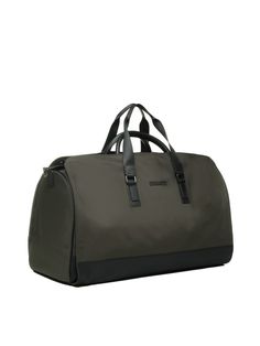 Urban 2 In 1 Bag Dsquared2 Luxury Square Travel Bag, Designer Square Travel Bags, Designer Square Bags For Travel, Functional Large Capacity Square Bag, Designer Duffle Bag With Removable Pouch, Designer Rectangular Duffle Bag With Removable Pouch, Designer Rectangular Weekender Bag, Designer Rectangular Weekender Bag For On-the-go, Designer Tote Bags With Luggage Sleeve