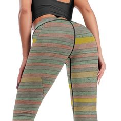 PAUL KLEE - MONUMENTS AT G Multicolor Sportswear Leggings For Yoga, Multicolor Sportswear Bottoms For Yoga, Green Compression Yoga Pants For Pilates, Multicolor Athleisure Bottoms For Pilates, High Stretch Multicolor Yoga Pants, Multicolor High Stretch Yoga Pants, Green Long Yoga Pants For Pilates, Fitted Green Yoga Pants, Multicolor Moisture-wicking Yoga Activewear