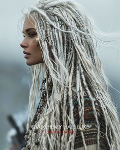 Dreads Girl, Beautiful Dreadlocks, Viking Hair, Dreadlock Styles, Hippie Hair, Dreads Styles, Synthetic Dreads, Trendy Short Hair