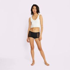 Boyshort | Women's Underwear | Starting at $9 | Parade High Rise Style, Triangle Bralette, Cozy Gift, Make Photo, Loose Jeans, Under Dress, Model Poses, Recycled Fabric, Boy Shorts