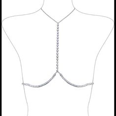 *Crystal Body Chain Is Made Of High-Quality Environmentally Friendly Alloy And Crystals Material Built With Silver-Tone Plating. Excellent Workmanship, Would Not Not Easy To Fade And Longer Color Retention. *Sexy Chest Bracket Body Chain Bra Is Free Size And Suitable For Every Women.You Could Adjust The Length According To You. *Rhinestone Body Chains Work Perfectly With Bikinis, Summer Tops, Deep V Dresses And More To Show Off Your Sexiness And Glamour. *It Is Suitable For Party,Prom,Birthday, Chest Bracket, Body Chain Bra, Crystal Body Chain, Chest Chain, Purple Dangle Earrings, Prom Birthday, Rhinestone Bra, Peace Sign Necklace, Engraved Cuff