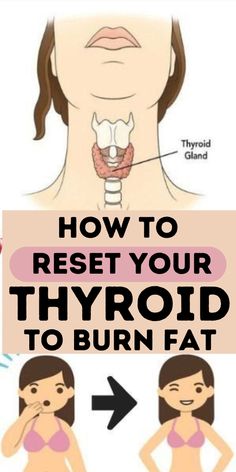 Reset Thyroid In 7 Days to Burn Fat & Activate Metabolism Thyroid Exercise, Thyroid Remedies, Thyroid Healing, Low Thyroid, Lose 50 Pounds, Burn Fat, Body Health, Lose Belly Fat