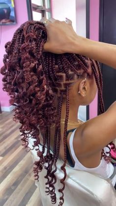 Box Braids Hairstyles For Black Women, Braided Hairstyles For Teens, Cute Box Braids Hairstyles, Quick Braided Hairstyles