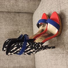 Brand New, Never Worn! Classy Yet Sexy Heels That Can Be Worn With Multiple Colors! Bold Blue Heels For Party, Bold High Heels, Shoes Women Heels, Red Blue, Red And Blue, Shoes Heels, Color Blue, Women Shoes, Brand New