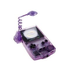 an image of a purple game boy controller