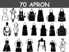 the apron aprons are available in various styles and sizes, including one with an apron on