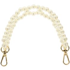 Description The fake pearl purse chains are made of classy material, smooth and detailed, strong and durable, anti-rust, anti-fading. Ensure the installation is sturdy for a long time of use. Shoulder bag chain with removable buckles, luxury and fashion, easy to using in shoulder bags, wallets, clutch, bags etc, it also a best gift for female. Features -Color:As Shown -Material:Imitation pearl, alloy - Size: 32.00X3.00X1.60cm/12.58X1.18X0.63in - With imitation pearl decors, the chain can be used Pearl Purse, Female Features, Pearl Bag, Diy Purse, Bag Chain, Clutch Bags, Craft Shop, Pearl Chain, Diy Bag