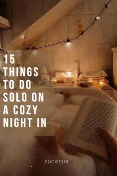 Cozy Night Routine, Cozy Vacation, Date Yourself, Better Everyday, Cozy Lifestyle, Hygge Life, Things To Do At Home, Nighttime Routine, Hygge Lifestyle