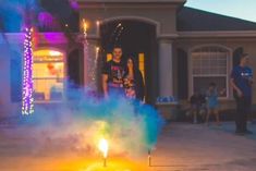 Gender Reveal With Fireworks, Firework Themed Gender Reveal