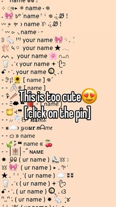 an emoticive message with the words'this is too cute to pick on the pin