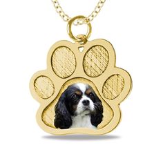 Your pet lover will be thrilled at the sight of this adorable Personalized paw pendant. Crafted in 10K white, yellow, or rose gold, this darling design features a sweet photo of your choice centered at the base of the paw while textured toes adorn the top of the design. Each photo is expertly transferred using modern technology. All photo pieces are scratch resistant, 100% waterproof, and are available in high resolution color or black and white. Further customize the look with up to two lines o Paw Print Pendant, Sweet Photo, Picture Pendant, All Photo, Photo Texture, Buy Jewellery Online, Order Confirmation, Photo Pendant, Pet Paws