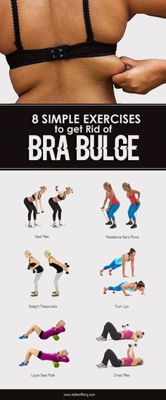 a woman in a bra top doing exercises