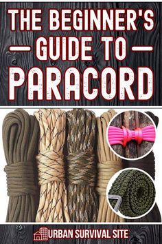 the beginer's guide to paracord by urban survival site, inc