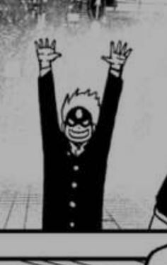 an image of a cartoon character holding his hands up