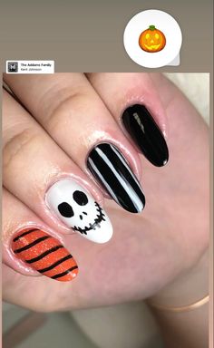 Halloween, Nails, Beauty