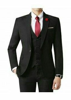 Black Suit Men, Black Plus Size, Mens Fashion Classic, Slim Fit Suits, Fashion Suits For Men, Sharp Dressed Man, Shorts Skirts, Suit Style, Formal Suits