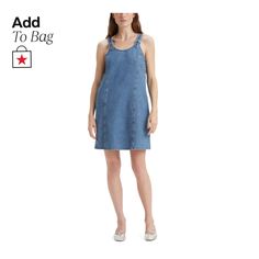 in stock Levi's Sleeveless Dress For Spring, Levi's Sleeveless Spring Dress, Levi's Sleeveless Summer Dress, Levi's Casual Summer Dresses, Levi's Summer Denim Cotton Dress, Levi's Casual Spring Dresses, Levi's Casual Dresses For Spring, Casual Levi's Dresses For Spring, Levi's Spring Dresses For Day Out